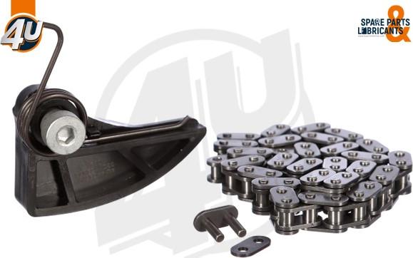 4U Autoparts 44095VV - Kit de chaînes, commade de pompe à huile cwaw.fr