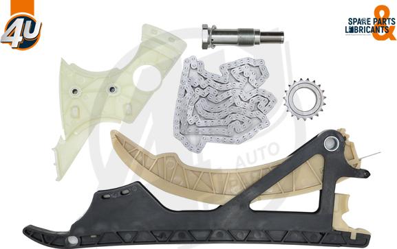 4U Autoparts 44010BW - Kit de distribution par chaîne cwaw.fr