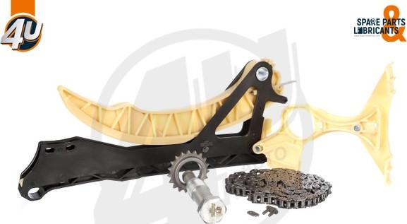 4U Autoparts 44012BW - Kit de distribution par chaîne cwaw.fr