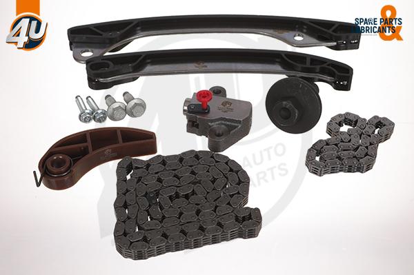 4U Autoparts 44199RN - Kit de distribution par chaîne cwaw.fr