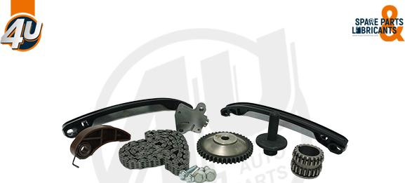 4U Autoparts 44198RN - Kit de distribution par chaîne cwaw.fr