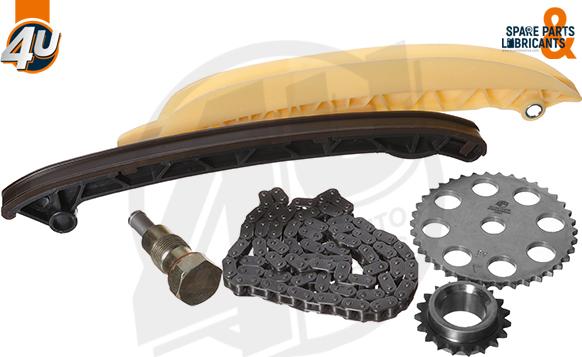 4U Autoparts 44152FR - Kit de distribution par chaîne cwaw.fr