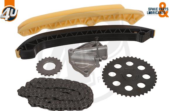 4U Autoparts 44105VV - Kit de distribution par chaîne cwaw.fr