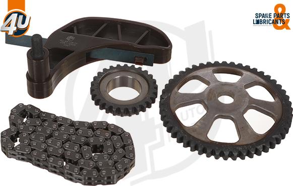 4U Autoparts 44108VV - Kit de chaînes, commade de pompe à huile cwaw.fr