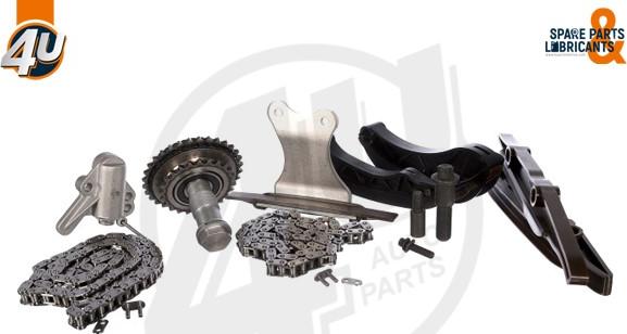 4U Autoparts 44133BW - Kit de distribution par chaîne cwaw.fr