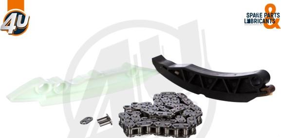 4U Autoparts 44128BW - Kit de distribution par chaîne cwaw.fr