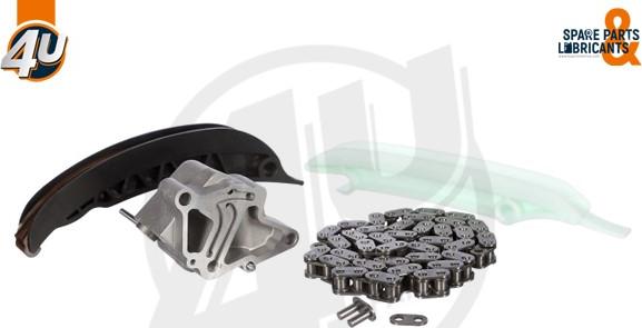 4U Autoparts 44127BW - Kit de distribution par chaîne cwaw.fr