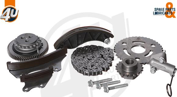 4U Autoparts 44178OP - Kit de distribution par chaîne cwaw.fr