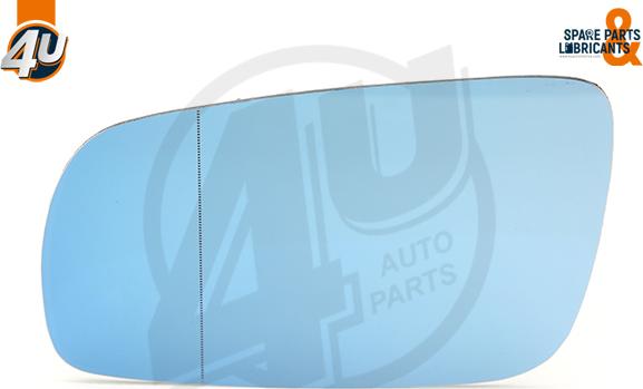 4U Autoparts 41518VV - Verre de rétroviseur, rétroviseur extérieur cwaw.fr