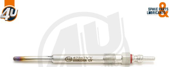 4U Autoparts 47567VV - Bougie de préchauffage cwaw.fr