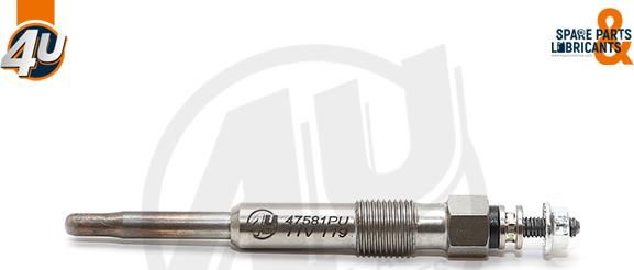 4U Autoparts 47581PU - Bougie de préchauffage cwaw.fr