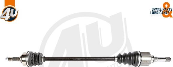 4U Autoparts 51345PU - Arbre de transmission cwaw.fr