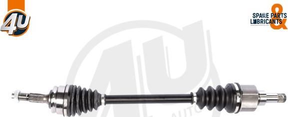 4U Autoparts 51312PU - Arbre de transmission cwaw.fr