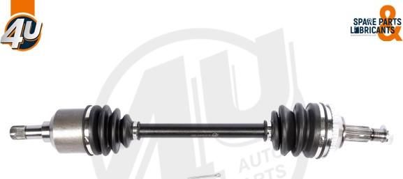 4U Autoparts 51334PU - Arbre de transmission cwaw.fr