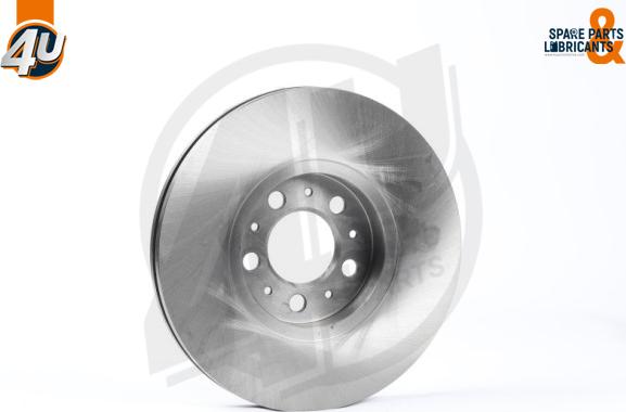 4U Autoparts 52545VV - Disque de frein cwaw.fr