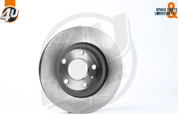 4U Autoparts 52503VV - Disque de frein cwaw.fr