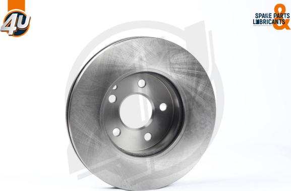 4U Autoparts 52068MR - Disque de frein cwaw.fr