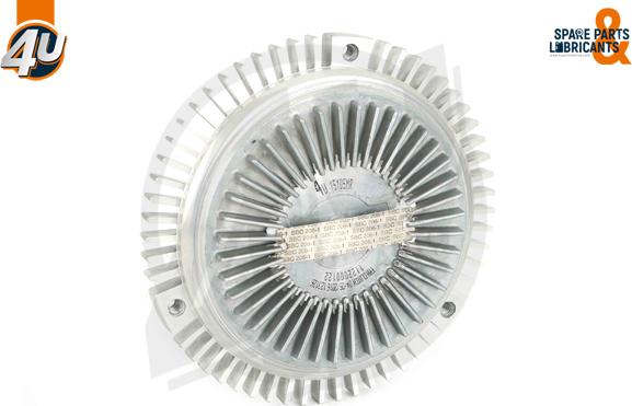 4U Autoparts 15105MR - Embrayage, ventilateur de radiateur cwaw.fr