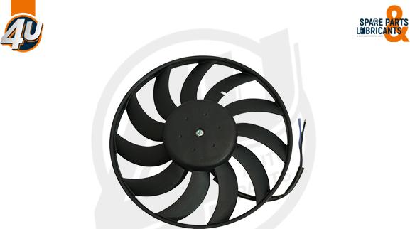 4U Autoparts 15259VV - Moteur électrique, ventilateur pour radiateurs cwaw.fr