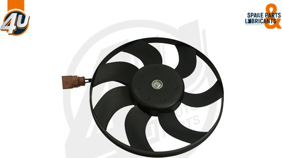 4U Autoparts 15254VV - Ventilateur, refroidissement du moteur cwaw.fr