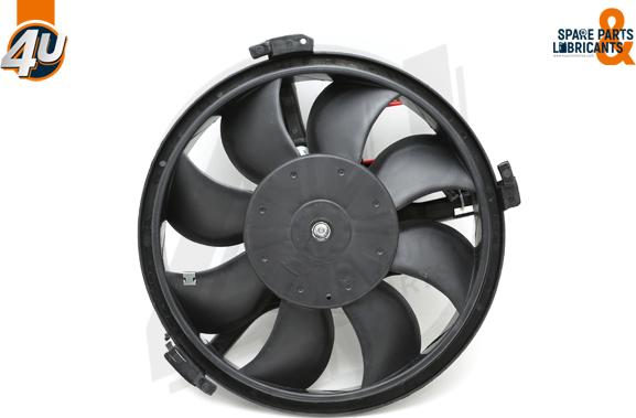 4U Autoparts 15256VV - Ventilateur, refroidissement du moteur cwaw.fr