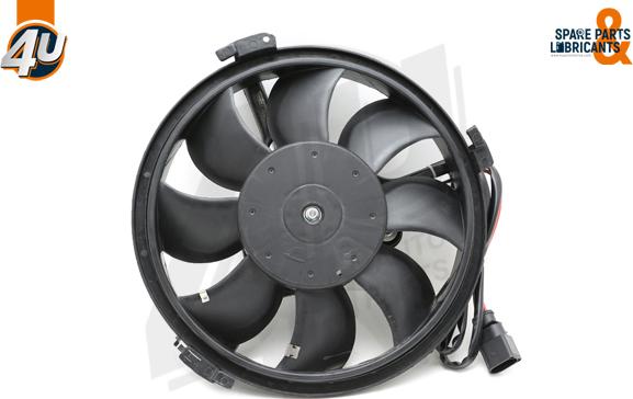 4U Autoparts 15257VV - Ventilateur, refroidissement du moteur cwaw.fr