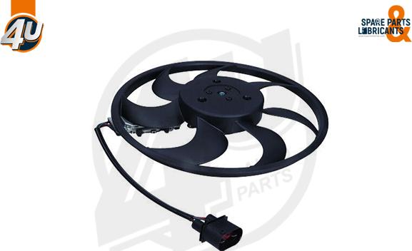 4U Autoparts 15268VV - Ventilateur, refroidissement du moteur cwaw.fr