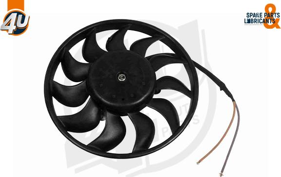 4U Autoparts 15280VV - Ventilateur, refroidissement du moteur cwaw.fr