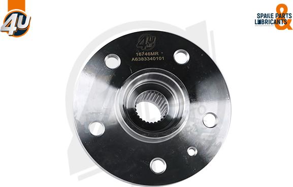 4U Autoparts 16746MR - Moyeu de roue cwaw.fr