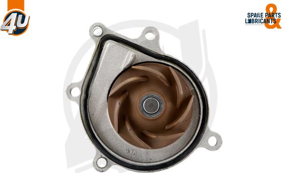 4U Autoparts 13676MI - Pompe à eau cwaw.fr