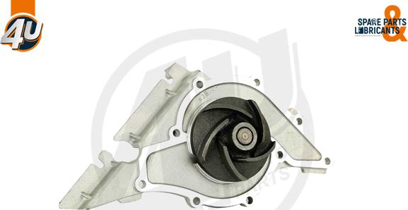 4U Autoparts 13700VV - Pompe à eau cwaw.fr