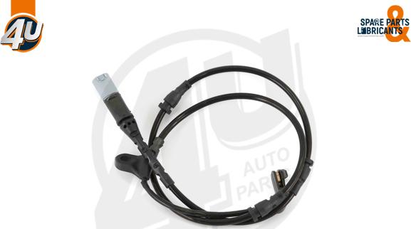 4U Autoparts 12447BW - Contact d'avertissement, usure des plaquettes de frein cwaw.fr