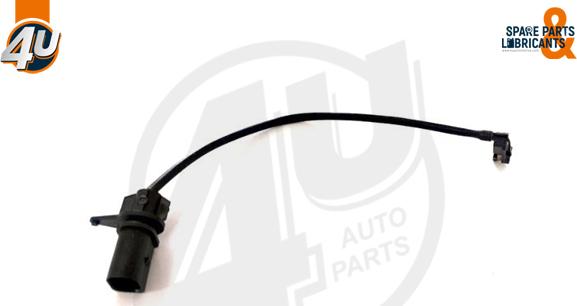 4U Autoparts 12469VV - Contact d'avertissement, usure des plaquettes de frein cwaw.fr