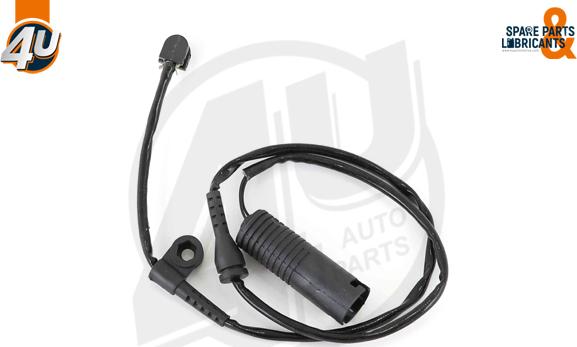 4U Autoparts 12404BW - Contact d'avertissement, usure des plaquettes de frein cwaw.fr