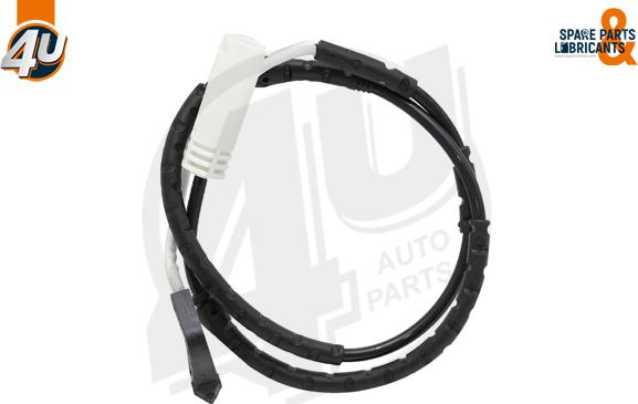 4U Autoparts 12434BW - Contact d'avertissement, usure des plaquettes de frein cwaw.fr