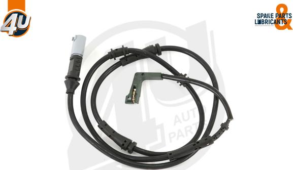 4U Autoparts 12436BW - Contact d'avertissement, usure des plaquettes de frein cwaw.fr