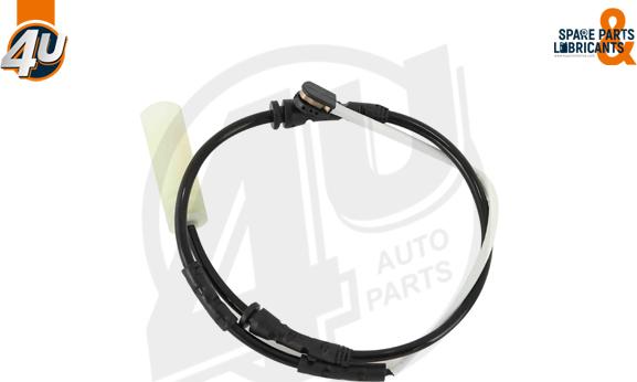 4U Autoparts 12431BW - Contact d'avertissement, usure des plaquettes de frein cwaw.fr