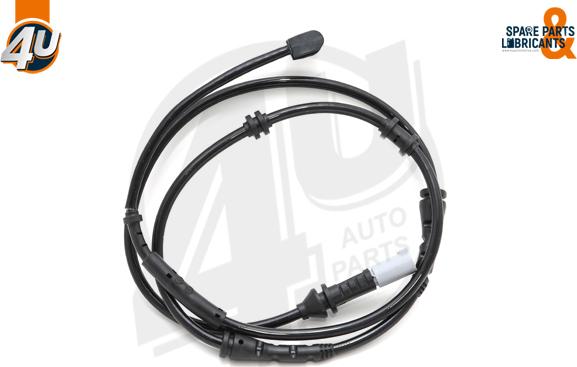 4U Autoparts 12438BW - Contact d'avertissement, usure des plaquettes de frein cwaw.fr