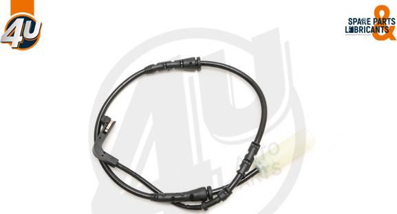 4U Autoparts 12428BW - Contact d'avertissement, usure des plaquettes de frein cwaw.fr