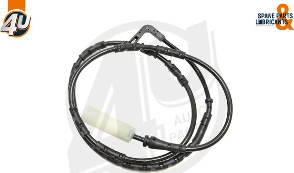 4U Autoparts 12427BW - Contact d'avertissement, usure des plaquettes de frein cwaw.fr