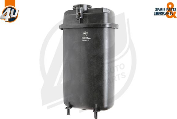 4U Autoparts 12732BW - Vase d'expansion, liquide de refroidissement cwaw.fr