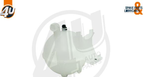 4U Autoparts 12722MR - Vase d'expansion, liquide de refroidissement cwaw.fr