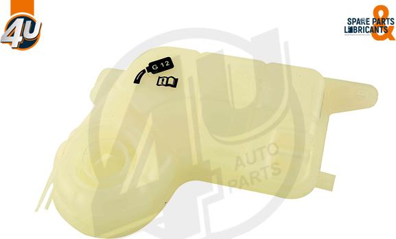 4U Autoparts 12770VV - Vase d'expansion, liquide de refroidissement cwaw.fr