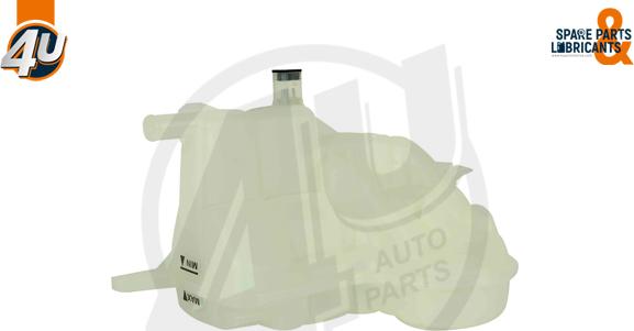 4U Autoparts 12771VV - Vase d'expansion, liquide de refroidissement cwaw.fr