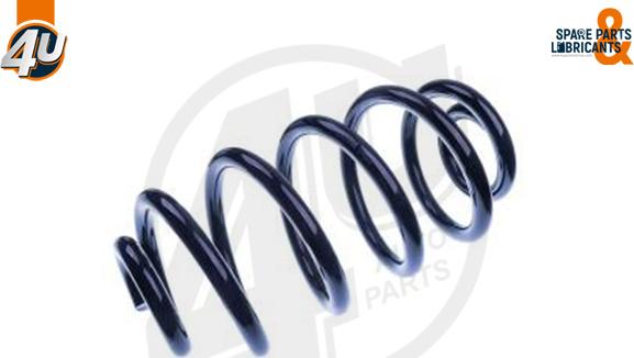 4U Autoparts 39633MR - Ressort de suspension cwaw.fr