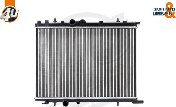 4U Autoparts 31062PU - Radiateur, refroidissement du moteur cwaw.fr