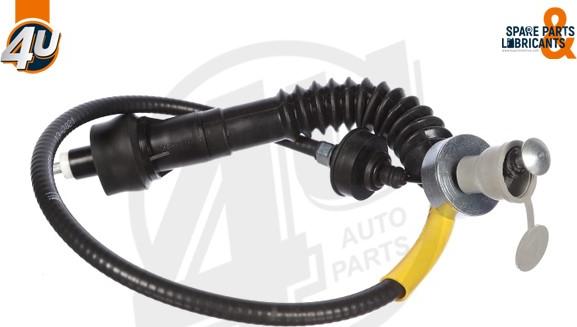 4U Autoparts 38282PU - Tirette à câble, commande d'embrayage cwaw.fr