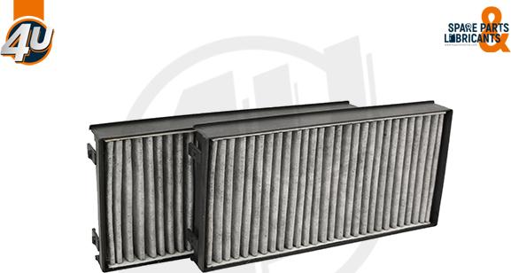 4U Autoparts 33518BW - Filtre, air de l'habitacle cwaw.fr