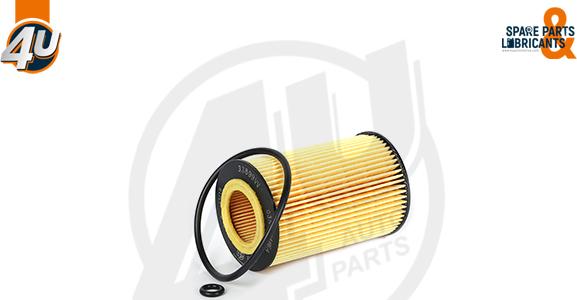 4U Autoparts 33899VV - Filtre à huile cwaw.fr