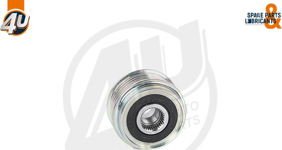 4U Autoparts 32606VV - Poulie, alternateur cwaw.fr